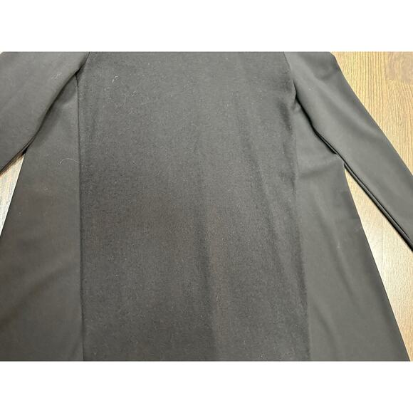 COS  Multi Fabric Wool Panel Long Sleeve Shift Dress  ~ US M - Picture 6 of 6